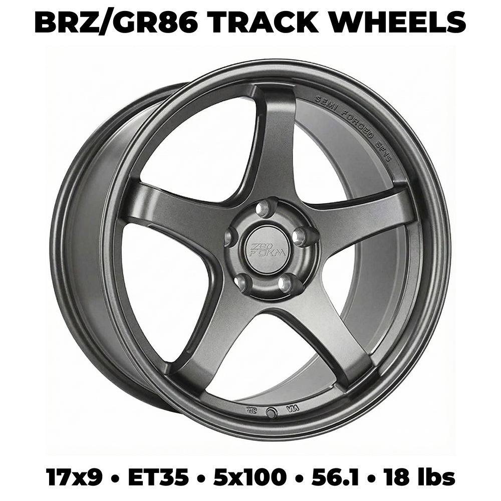 720 Form FF6 17x9 ET35 5x100 56.1 for BRZ & GR86 (PRE-ORDER)