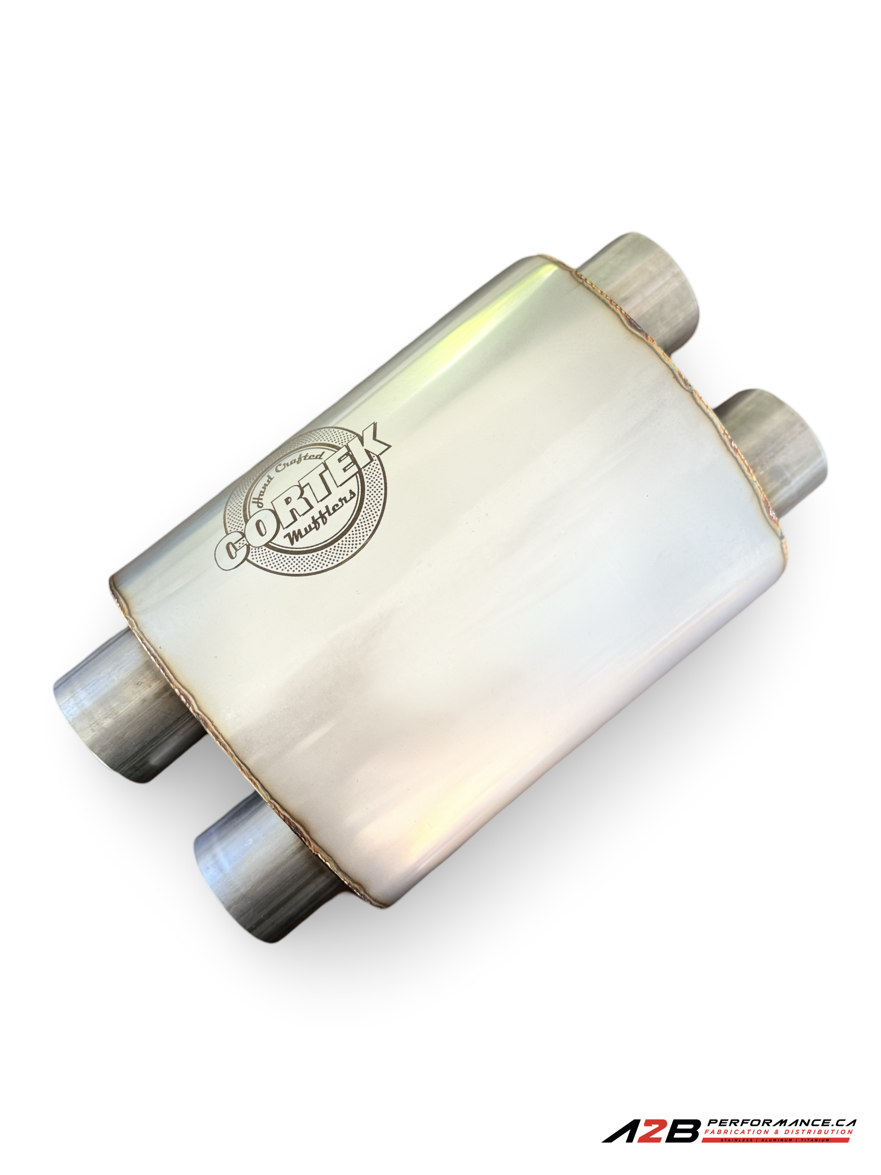 Cortek Series 58 Silencieux ovale / Résonateur (double / double)