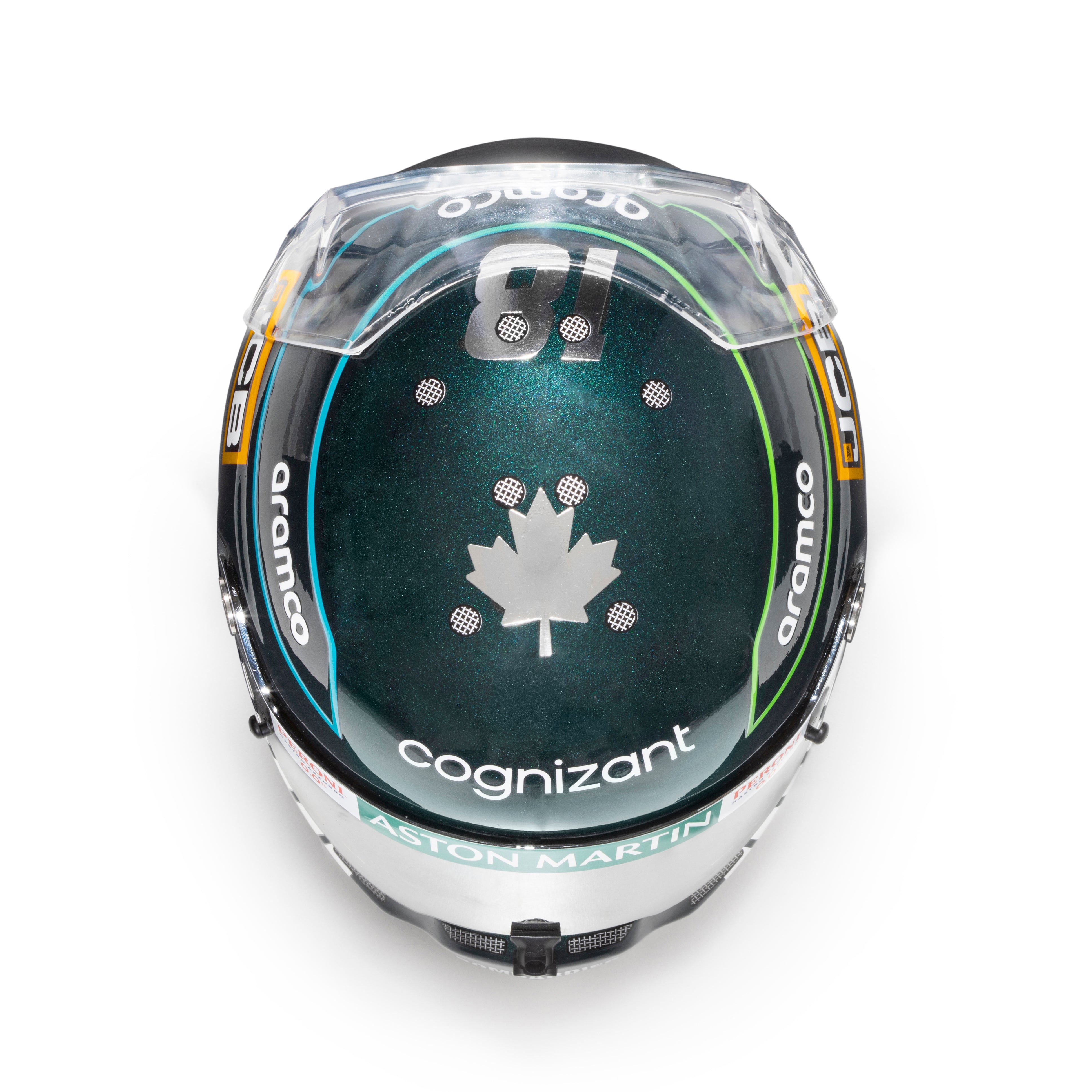 Lance Stroll, 2023 regular livery Stilo Mini Helmet