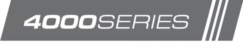 DBA 11-16 Hyundai Genesis Coupe Front Slotted 4000 Series 1Pc Uni-Directional Rotor