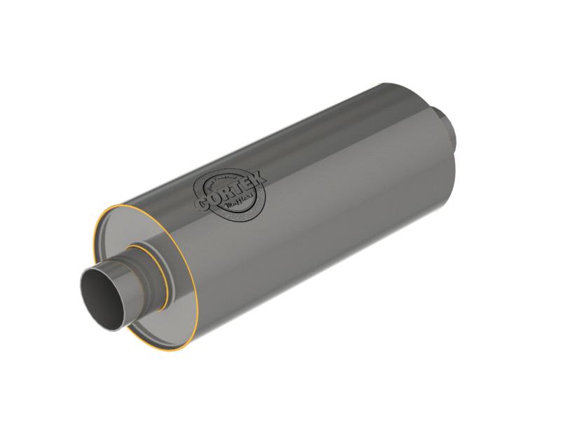 Cortek Series 57 Round Muffler / Resonator (center/center)