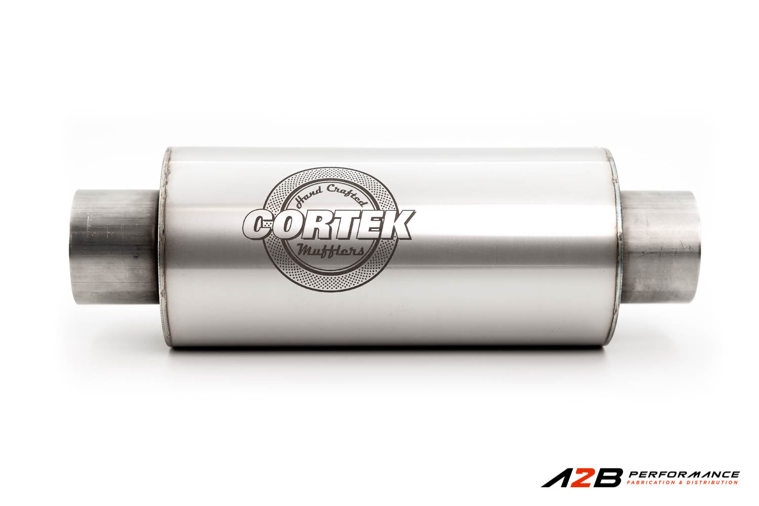 Cortek Series 57 Round Muffler / Resonator (center/center)