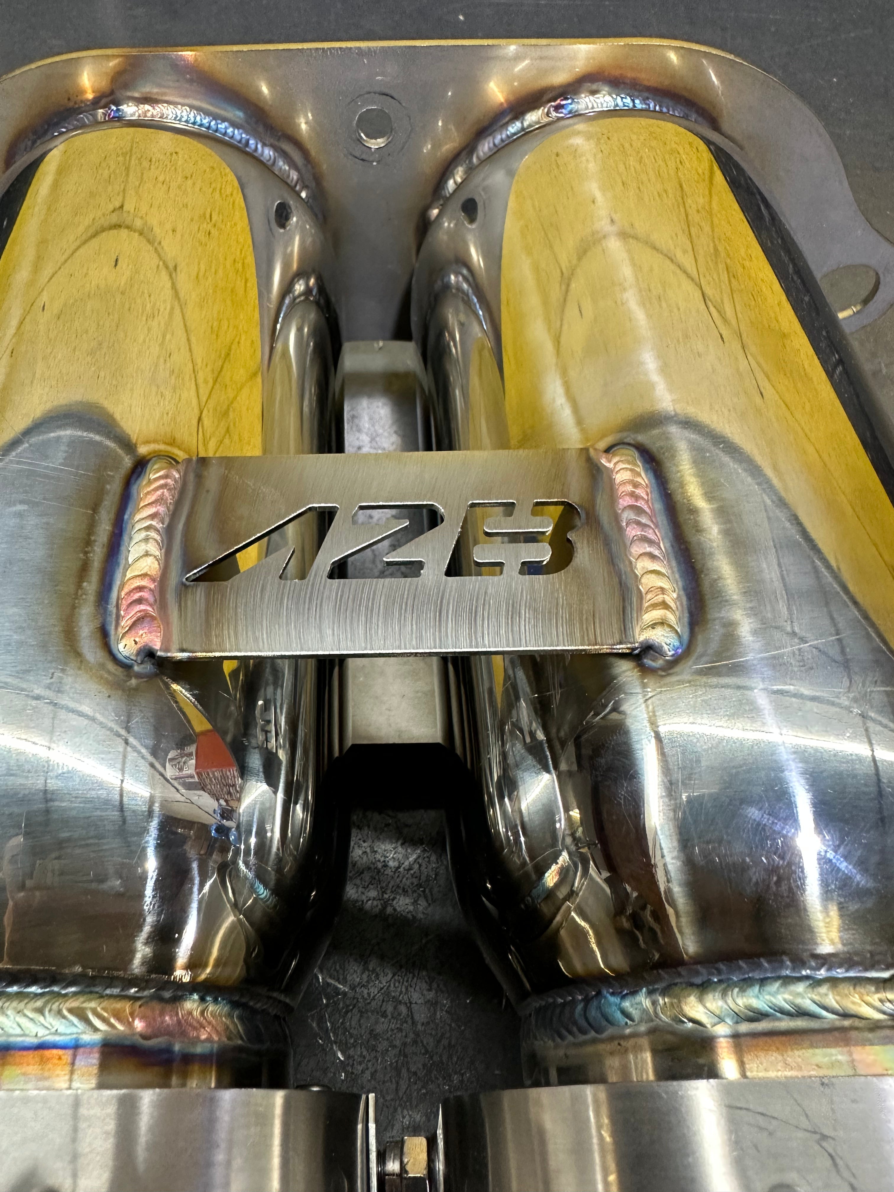 DB Killer Porsche 997 - 991 GT3 / GT3 RS | Bolt On Resonated Turn Down Exhaust Tips