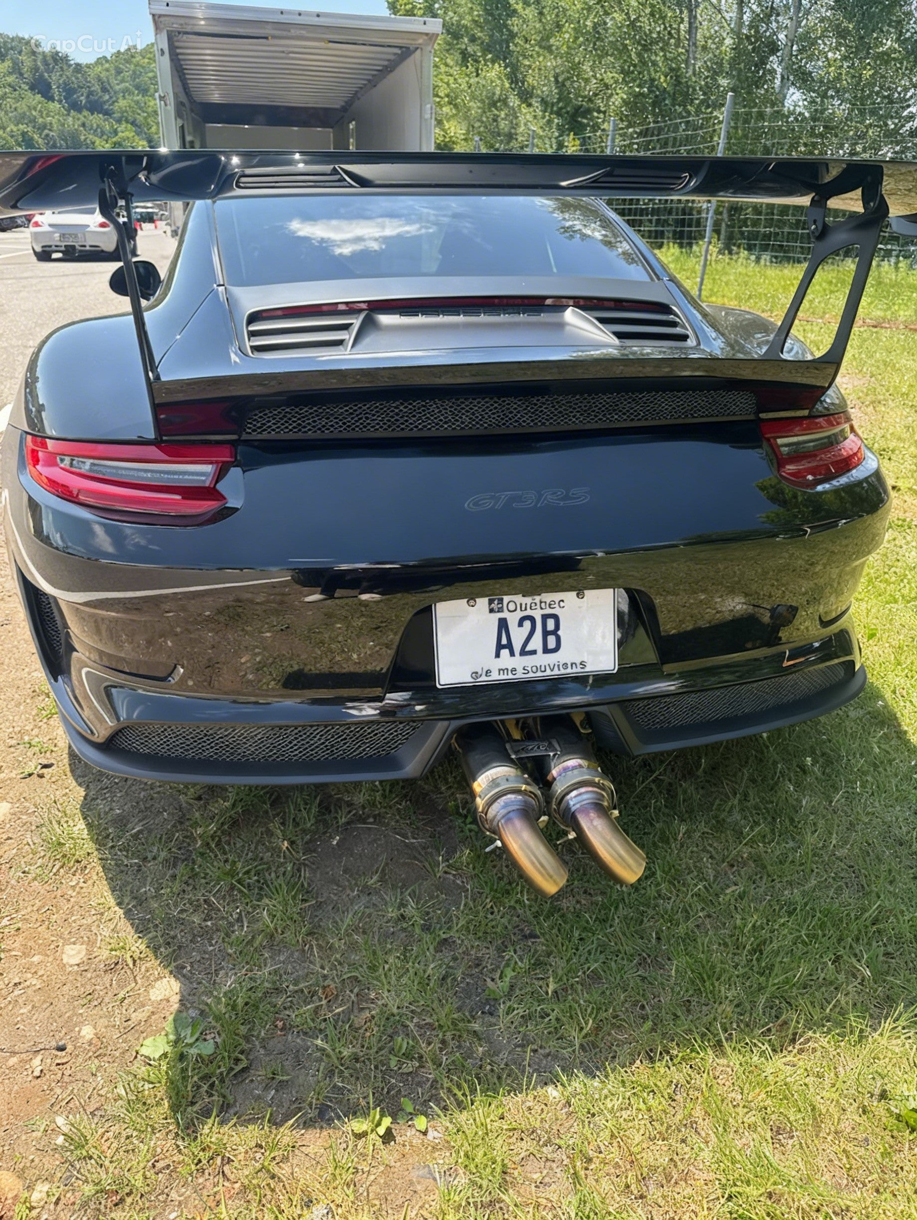 DB Killer Porsche 997 - 991 GT3 / GT3 RS | Bolt On Resonated Turn Down Exhaust Tips