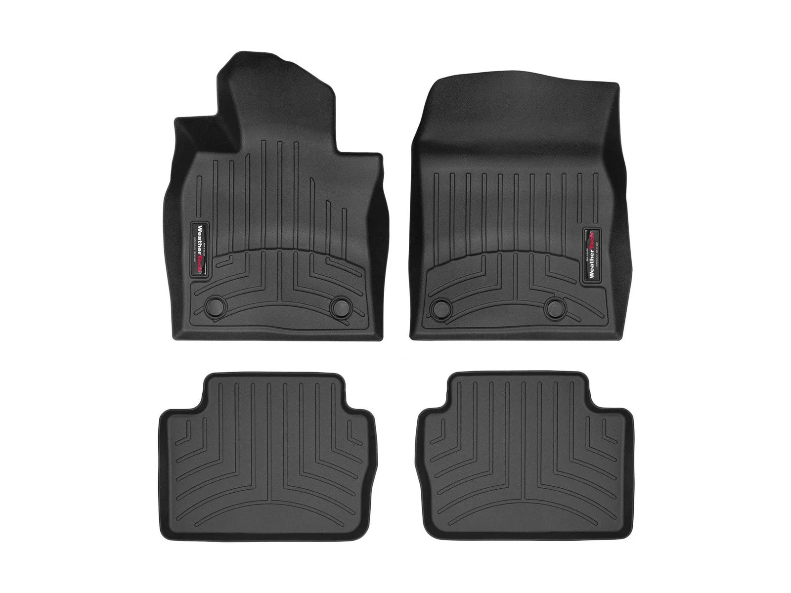WeatherTech Floor Mats FloorLiner for - Mazda MAZDA3 19-21 - 1st & 2nd Row Black